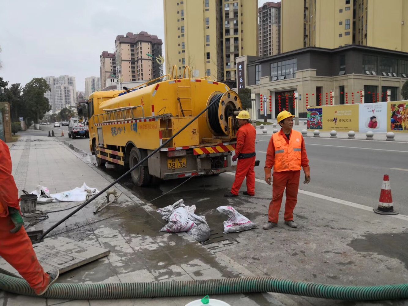 墨玉排污管道清淤-管道清洗